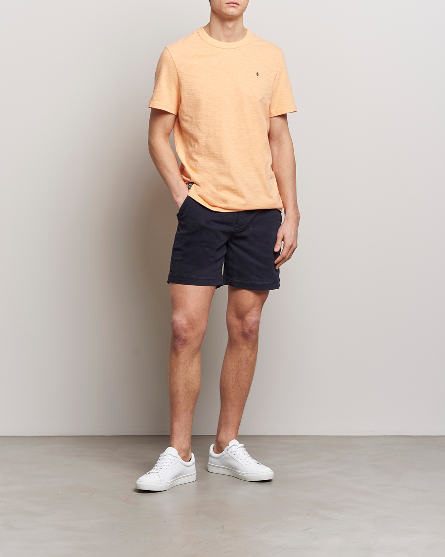 Heren | Korte broek | Morris | Jeffrey Short Chino Shorts Navy