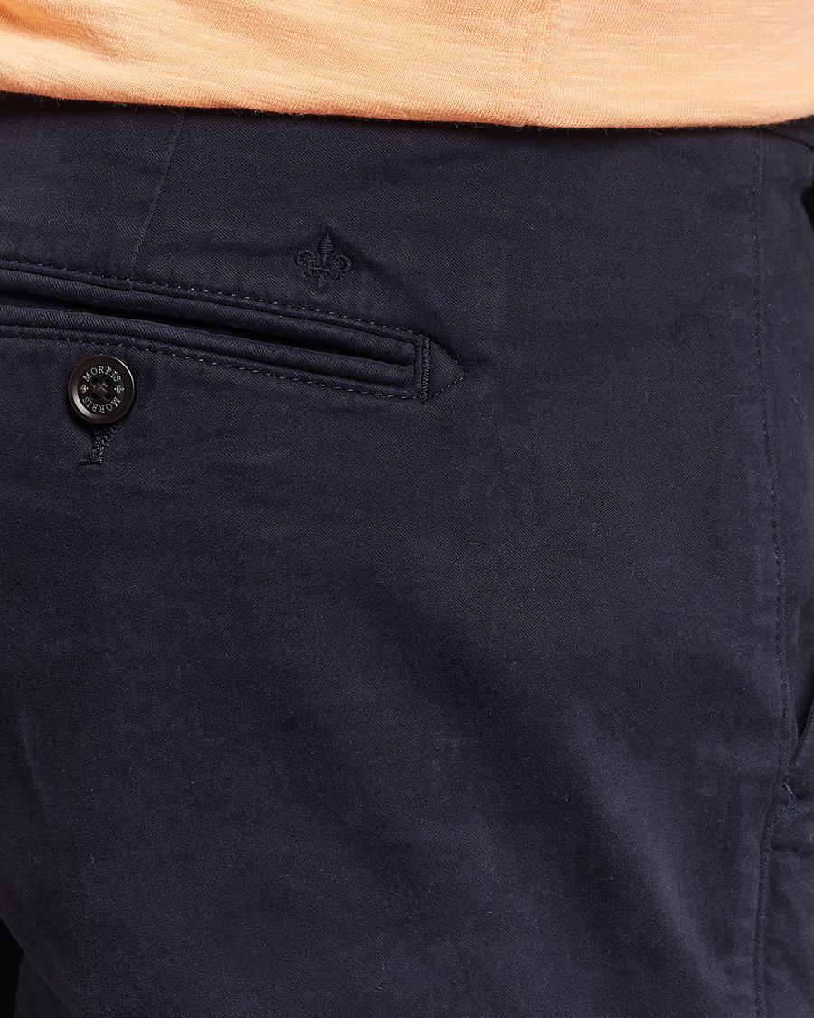 Heren | Korte broek | Morris | Jeffrey Short Chino Shorts Navy