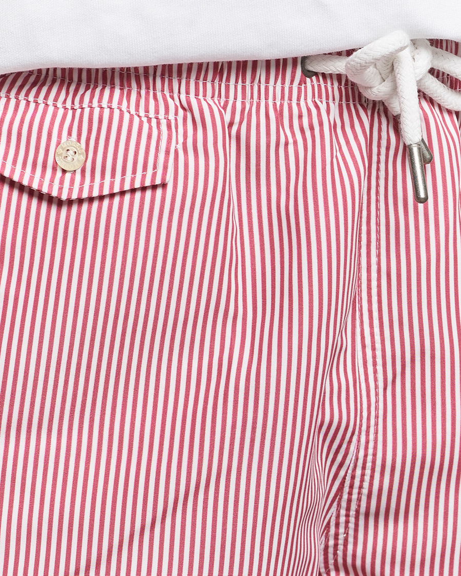 Heren | Zwembroek | Morris | Stripe Bathing Trunks Cerise
