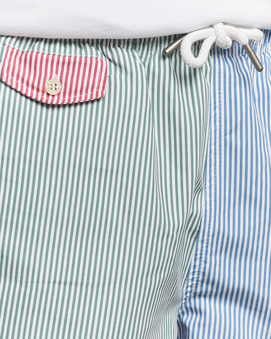 Heren | Zwembroek | Morris | Mixed Stripe Bathing Trunks Off White