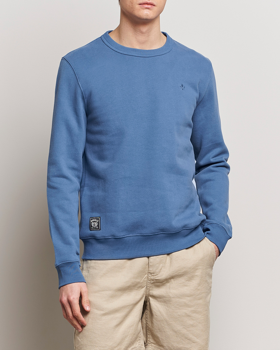 Heren | Sweatshirts | Morris | Brandon Lily Sweatshirt Blue