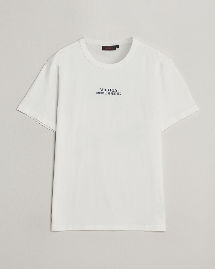 Heren | T-shirts | Morris | Archie T-Shirt Off White