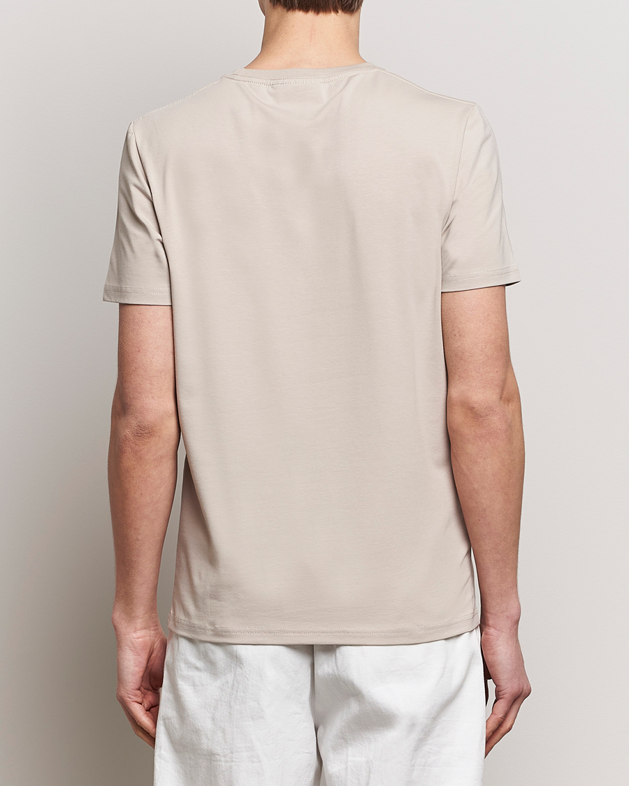 Heren | T-shirts | Morris | James Crew Neck T-Shirt Khaki