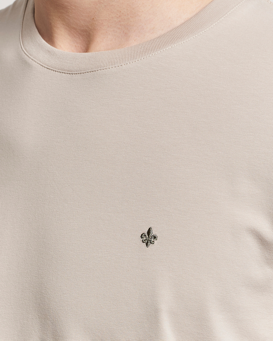 Heren | T-shirts | Morris | James Crew Neck T-Shirt Khaki