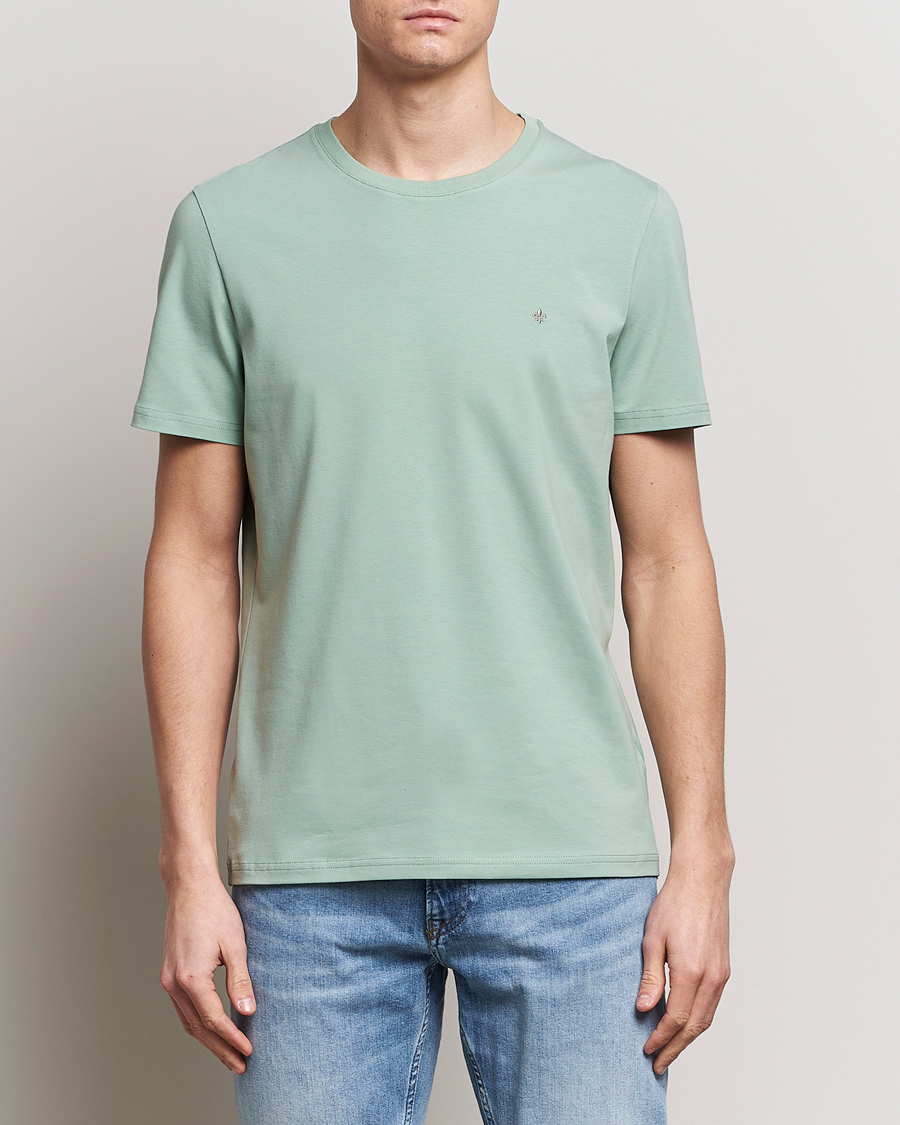 Heren |  | Morris | James Crew Neck T-Shirt Light Green
