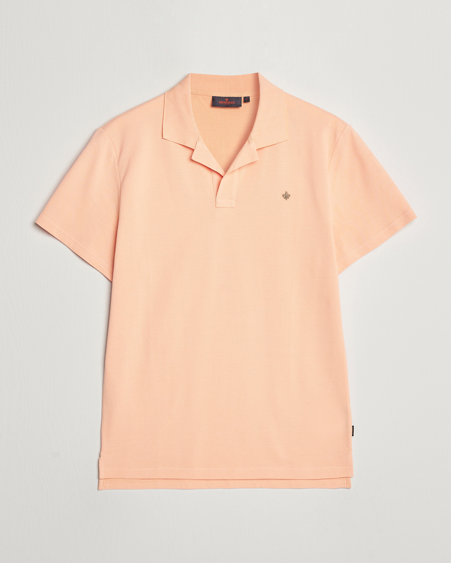Heren | Polo's | Morris | Dylan Pique Shirt Orange
