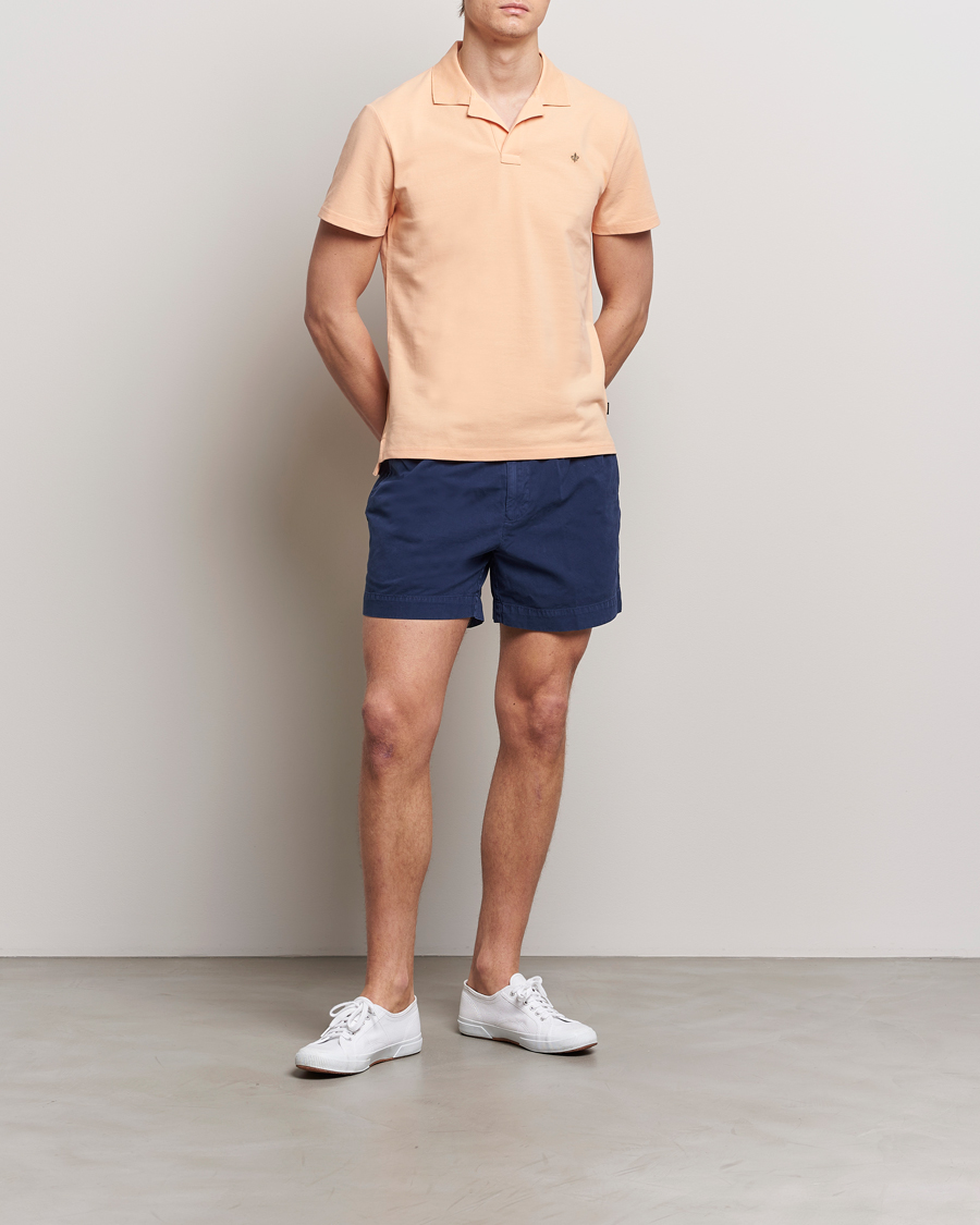 Heren | Polo's | Morris | Dylan Pique Shirt Orange
