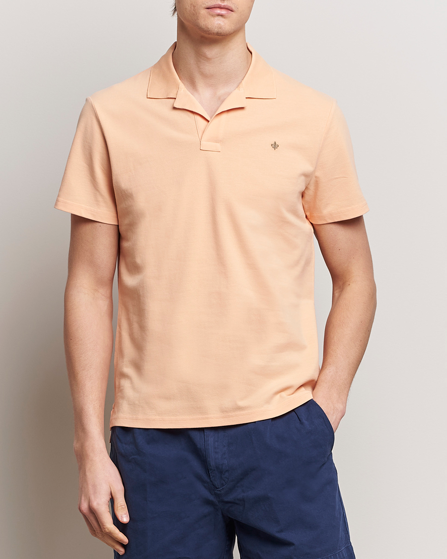 Heren | Polo's | Morris | Dylan Pique Shirt Orange