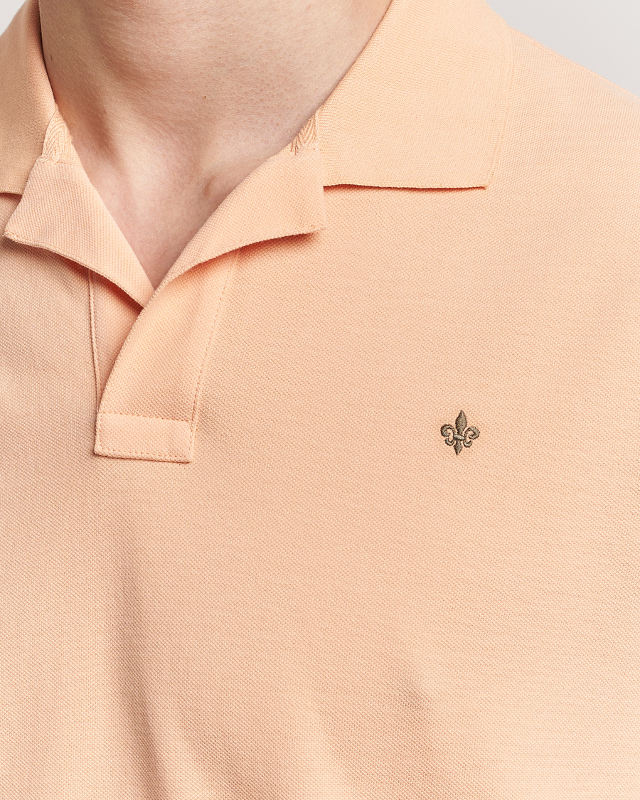 Heren | Polo's | Morris | Dylan Pique Shirt Orange