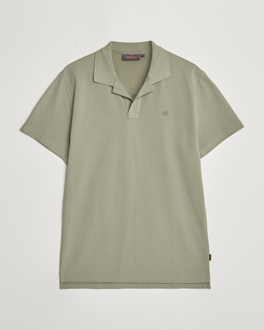 Heren | Polo's | Morris | Dylan Pique Shirt Green