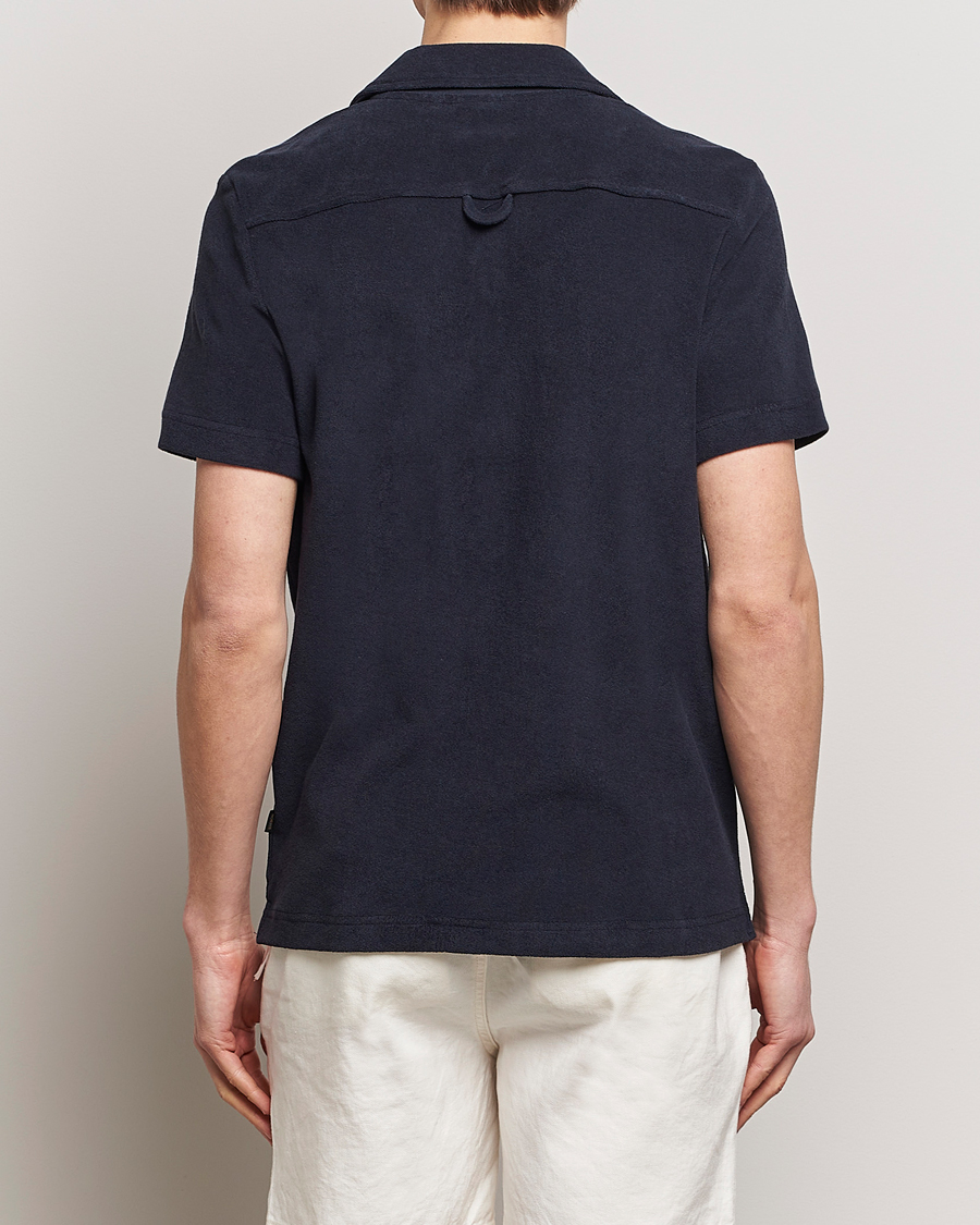 Heren | Overhemden | Morris | Conall Terry Shirt Old Blue