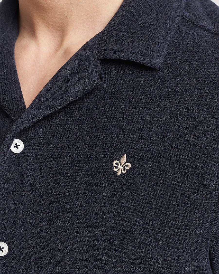 Heren | Overhemden | Morris | Conall Terry Shirt Old Blue