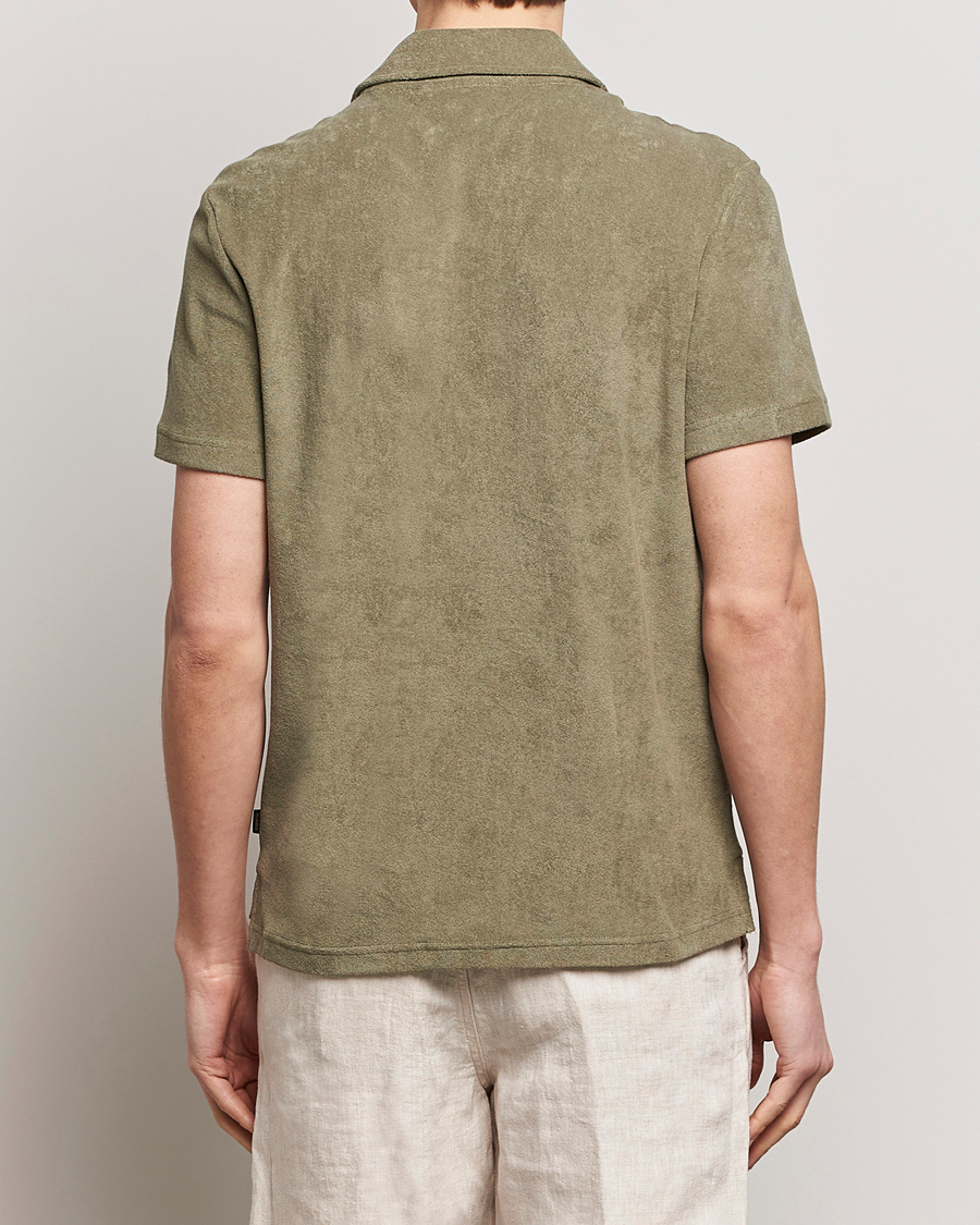 Heren | Polo's | Morris | Delon Terry Jersey Polo Olive