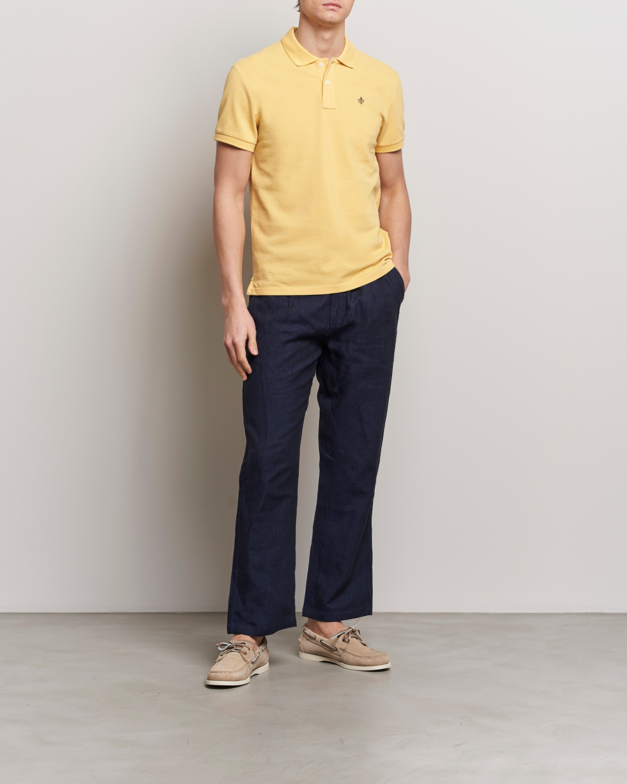 Heren | Polo's | Morris | New Pique Yellow