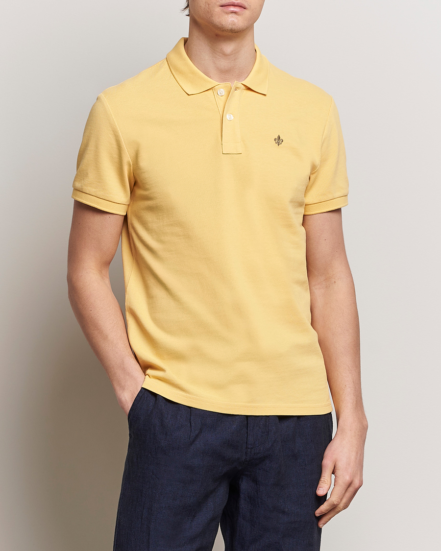 Heren | Poloshirts met korte mouwen | Morris | New Pique Yellow