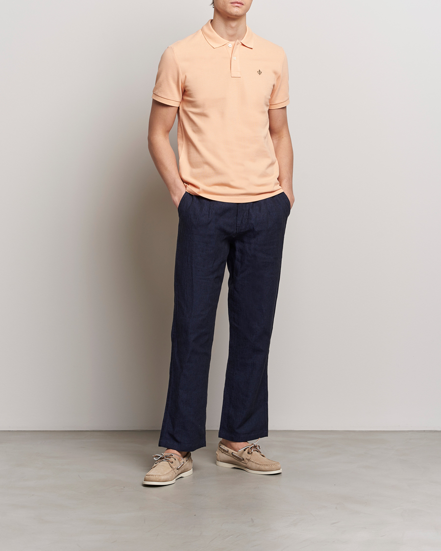 Heren | Polo's | Morris | New Pique Orange
