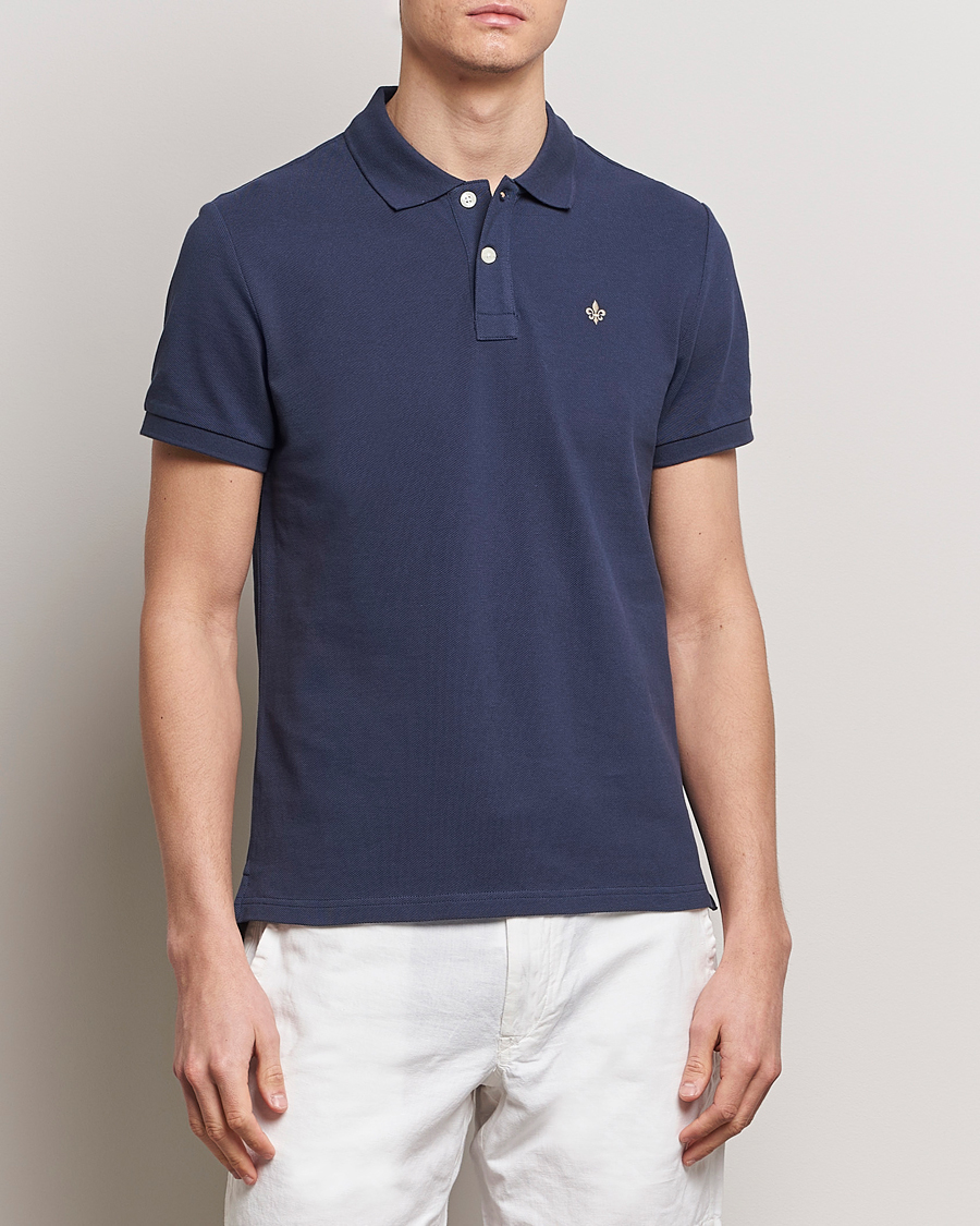 Heren | Poloshirts met korte mouwen | Morris | New Pique Blue