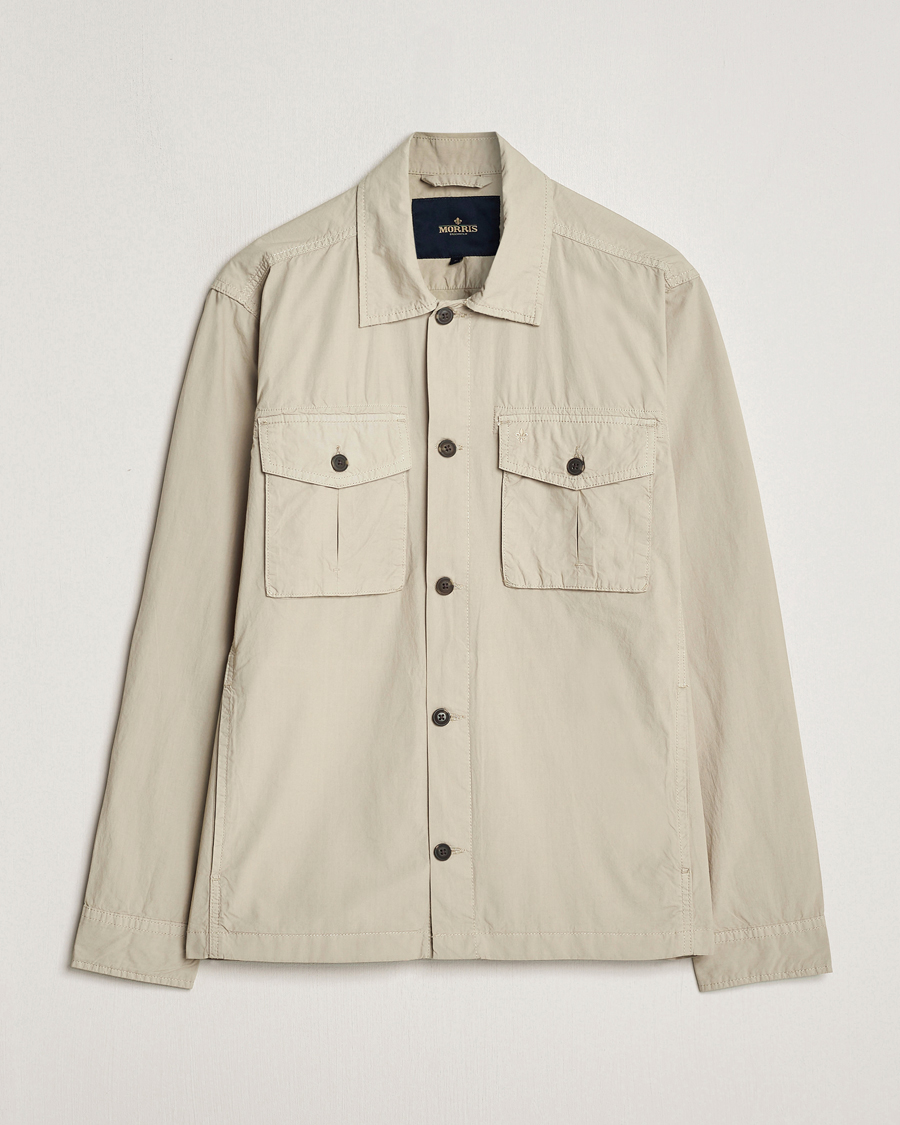 Heren | Jassen | Morris | Harrison Cotton Shirt Jacket Khaki