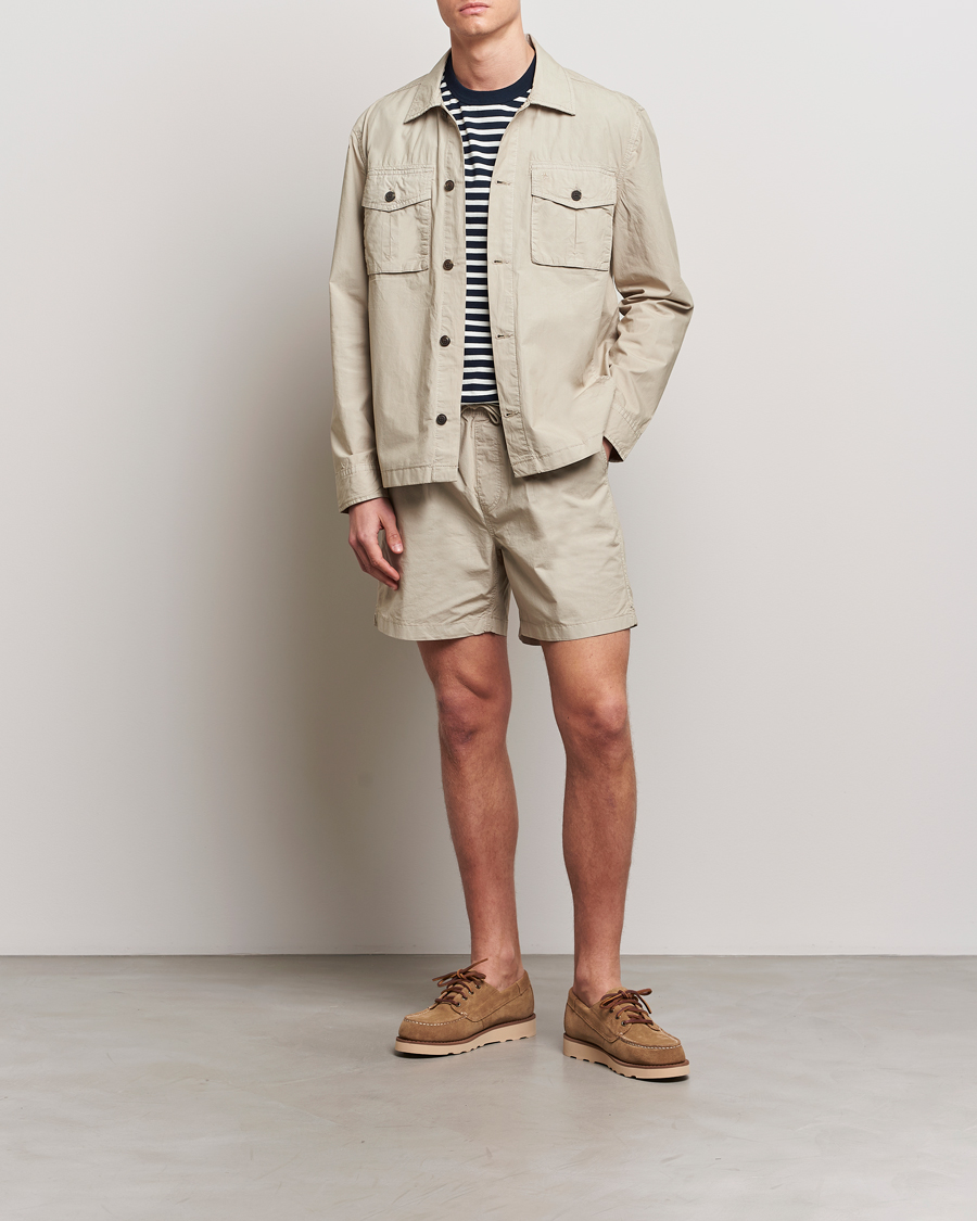 Heren | Jassen | Morris | Harrison Cotton Shirt Jacket Khaki