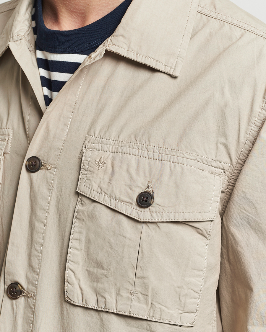 Heren | Jassen | Morris | Harrison Cotton Shirt Jacket Khaki