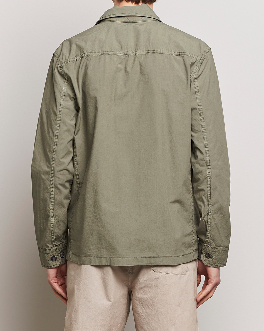 Heren | Jassen | Morris | Harrison Cotton Shirt Jacket Green