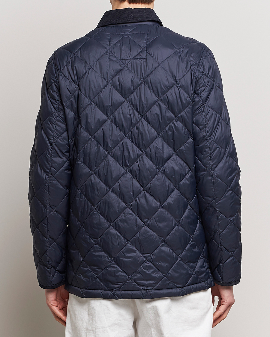 Heren | Jassen | Morris | Winston Quilted Jacket Old Blue