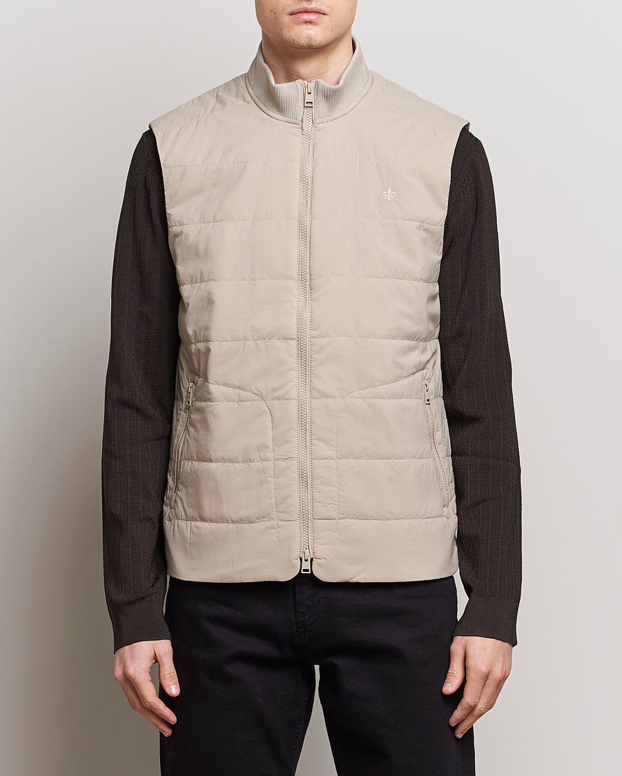 Heren | Herfstjassen | Morris | Lewis Padded Vest Khaki