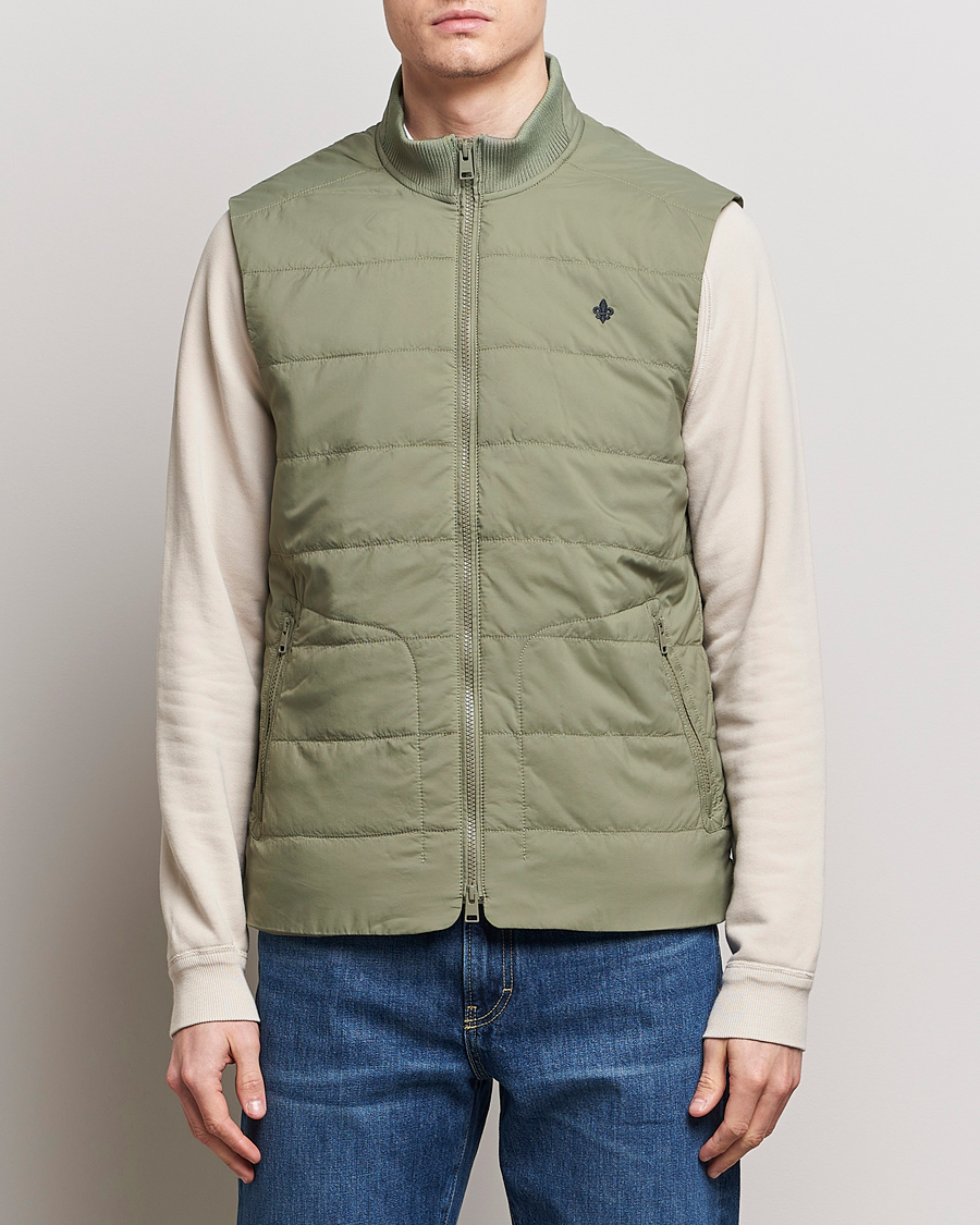 Heren | Gilets | Morris | Lewis Padded Vest Green