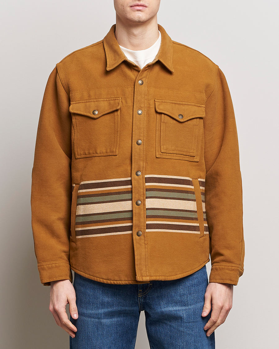 Heren | Jassen | Filson | Beartooth Cotton Jac-Shirt Golden Tan