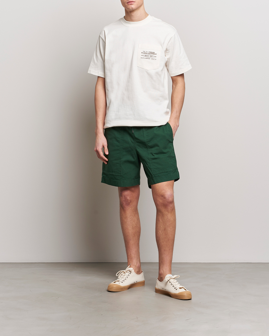 Heren | Korte broek | Filson | Granite Mountain Drawstring Shorts Pine Needle
