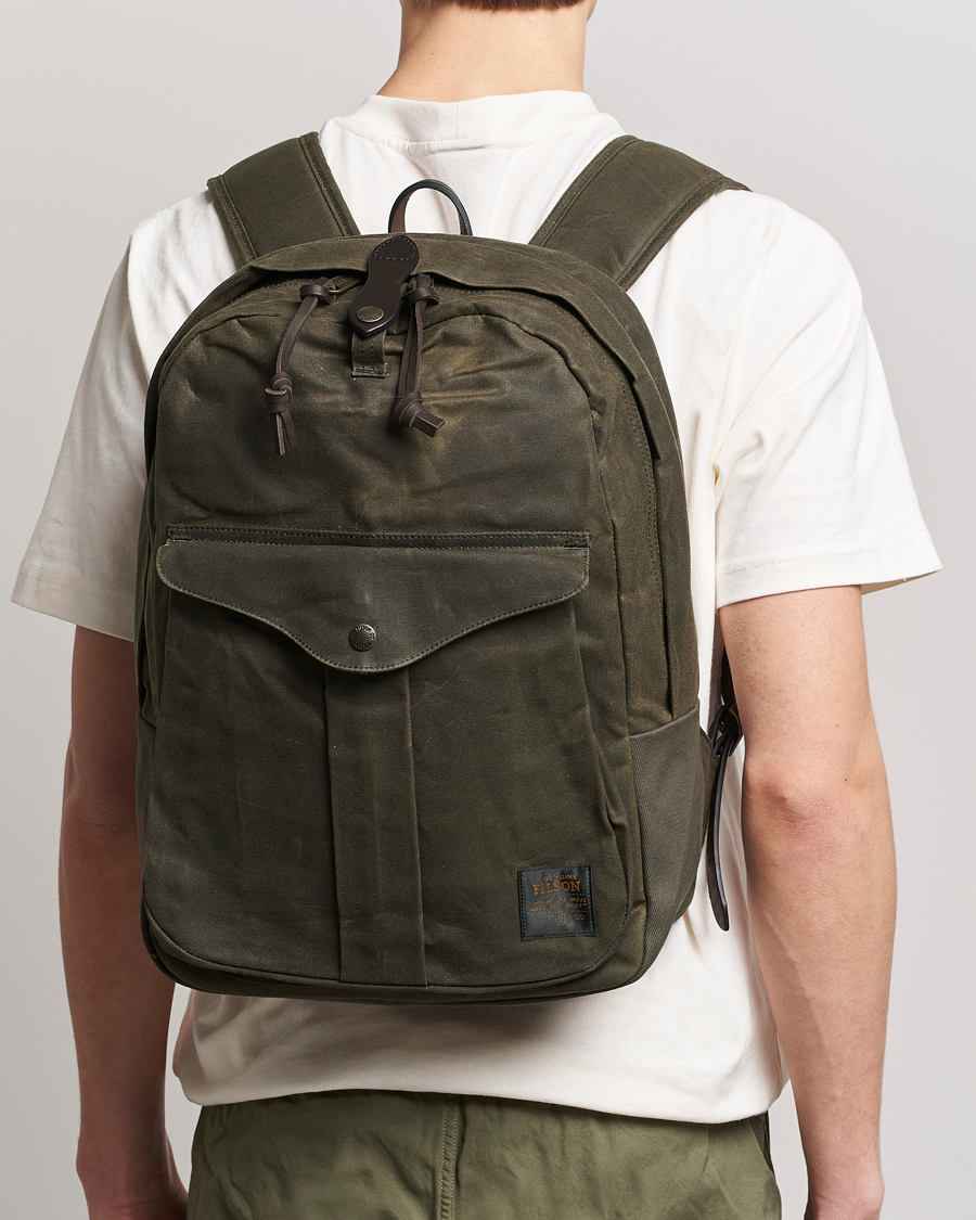 Heren | Afdelingen | Filson | Journeyman Backpack Otter Green