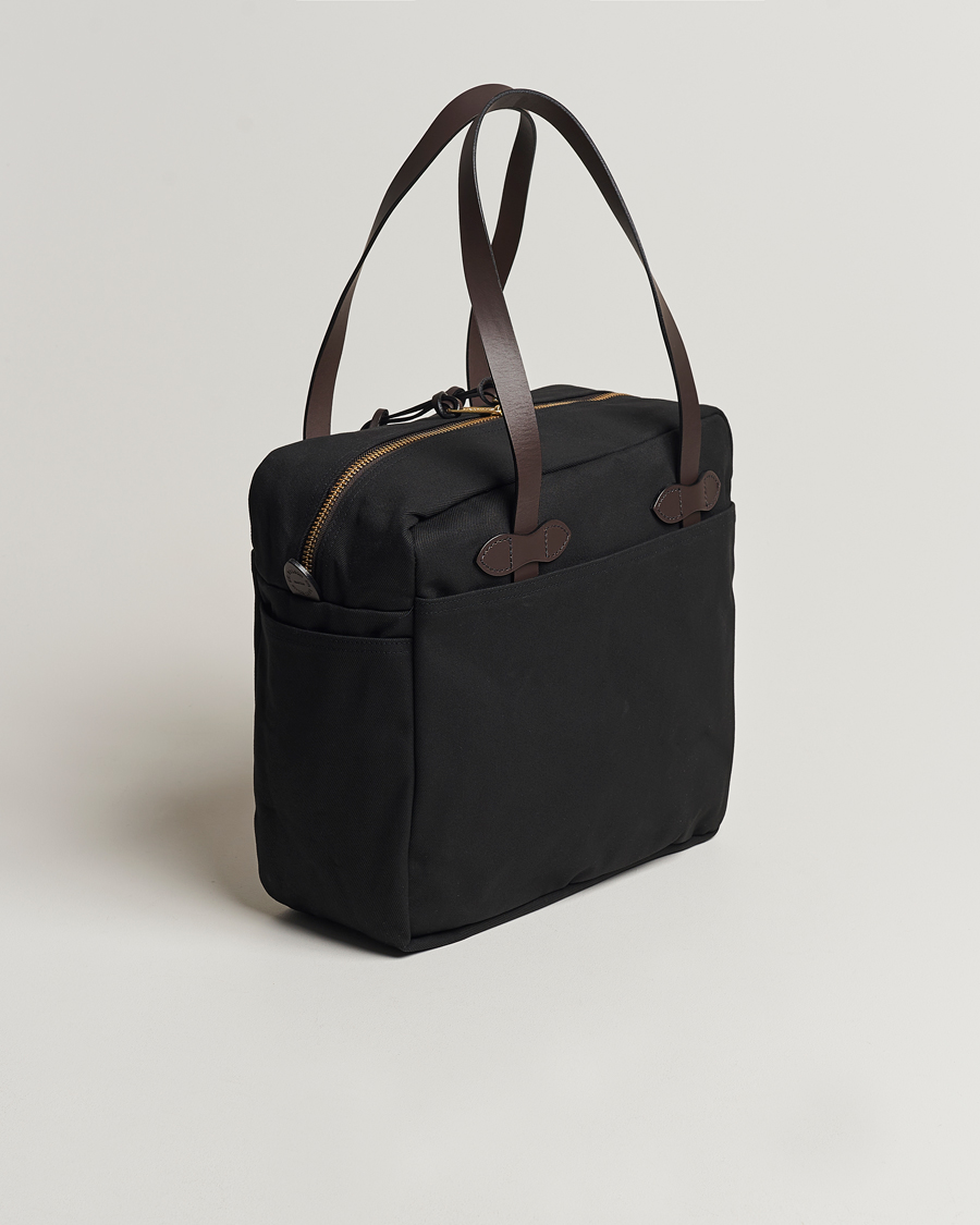 Heren | Tassen | Filson | Tote Bag With Zipper Black