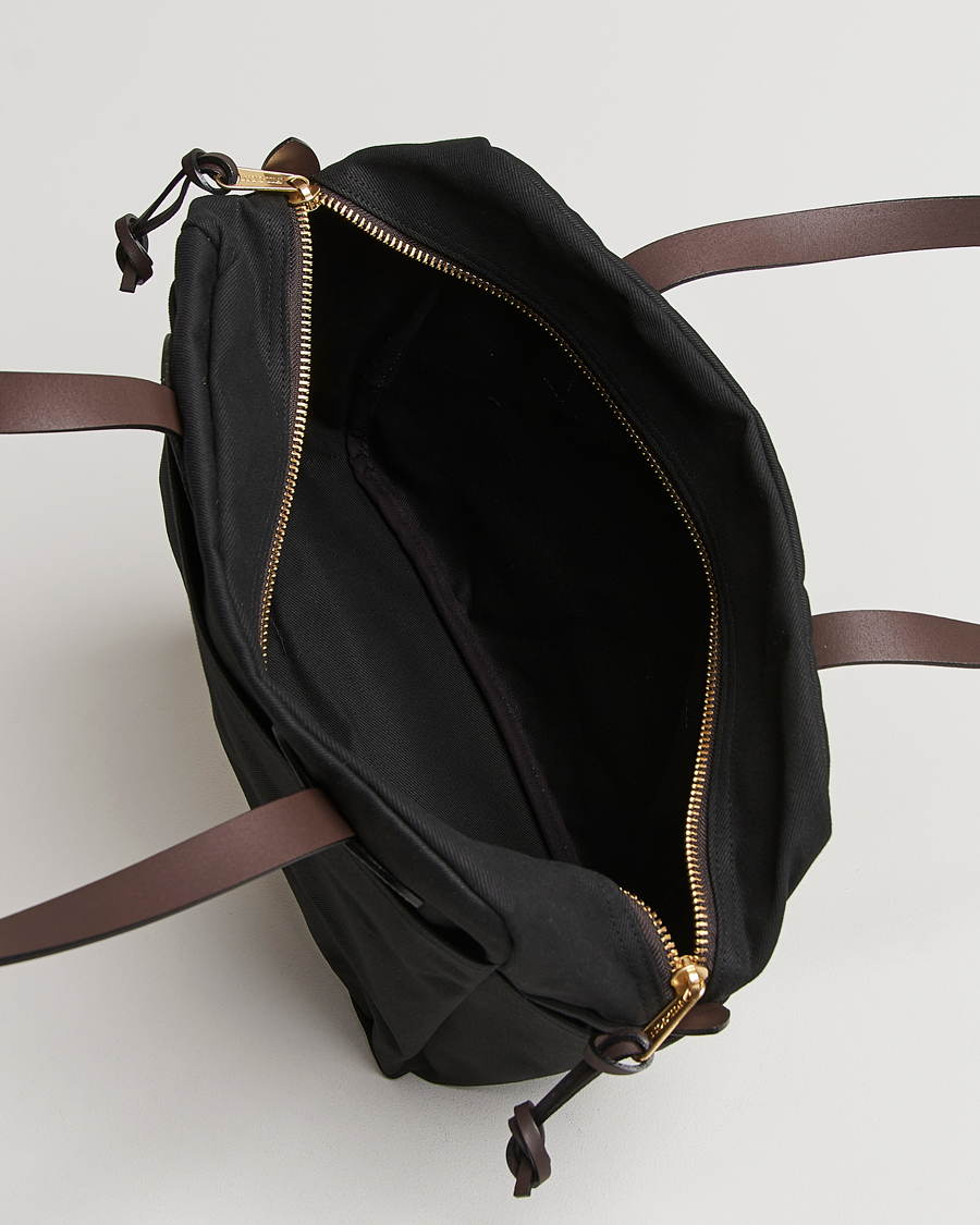 Heren | Tassen | Filson | Tote Bag With Zipper Black