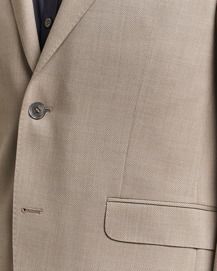 Heren | Blazers | Oscar Jacobson | Fogerty Wool Blazer Beige