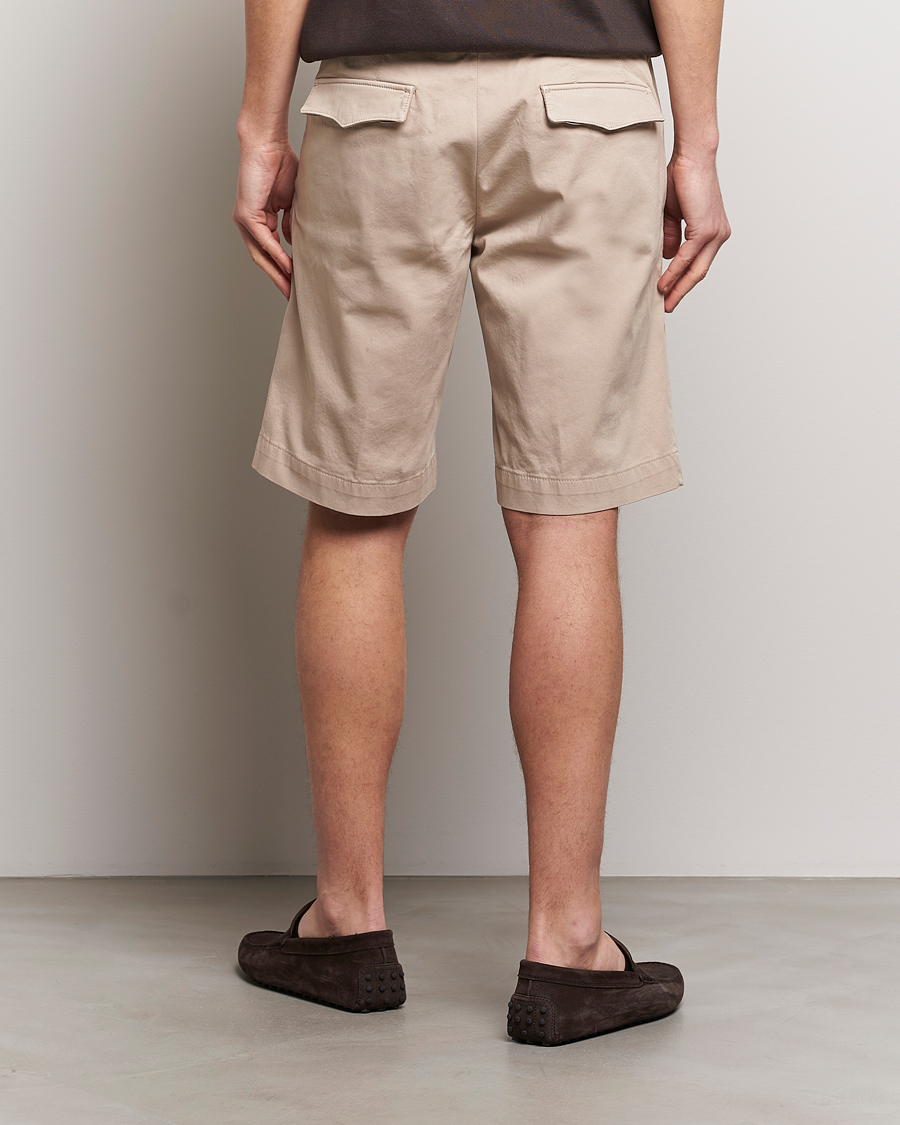 Heren | Korte broek | Oscar Jacobson | Teodor Cotton Shorts Beige