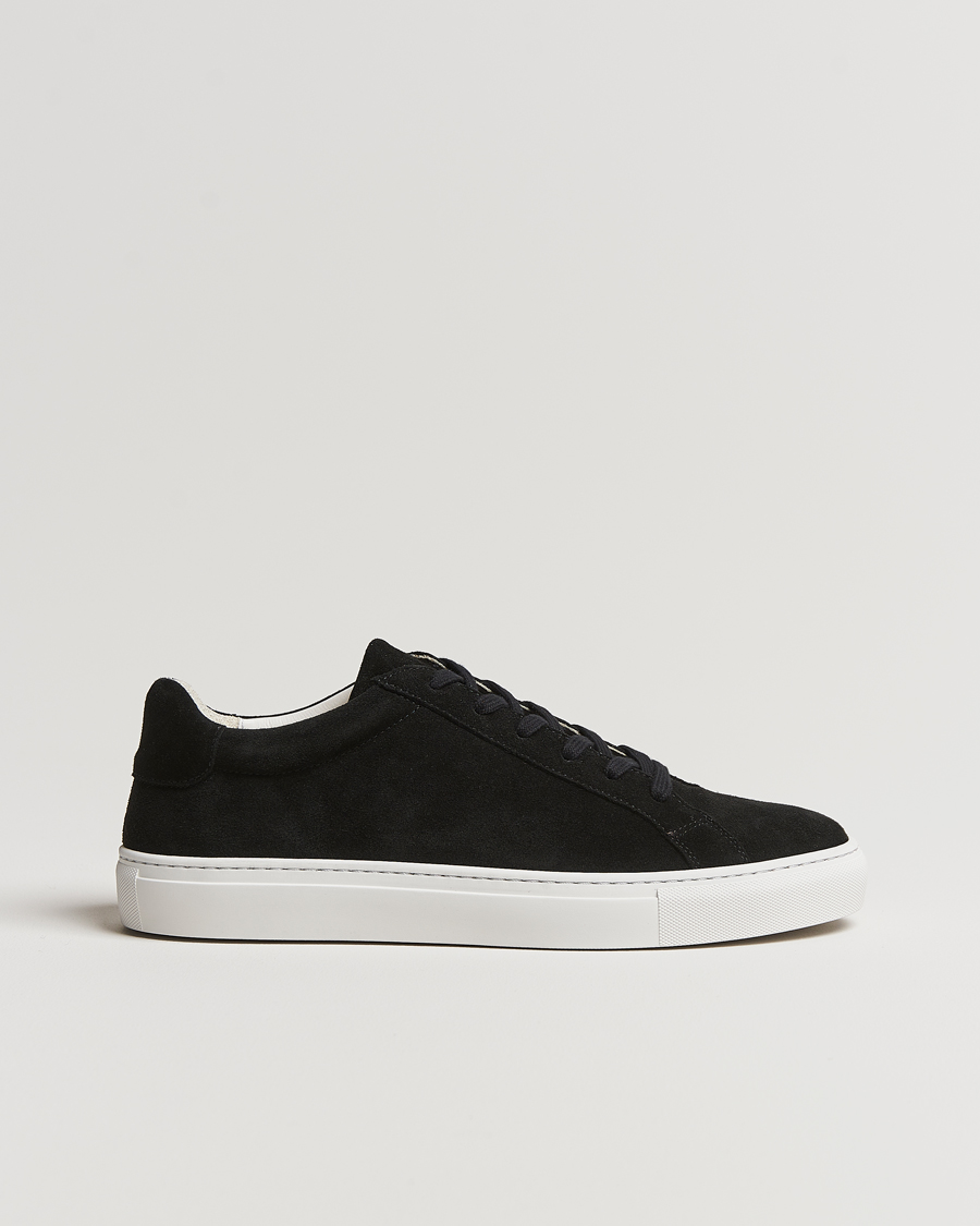 Heren | A Day's March Suede Marching Sneaker Black | A Day's March | Suede Marching Sneaker Black