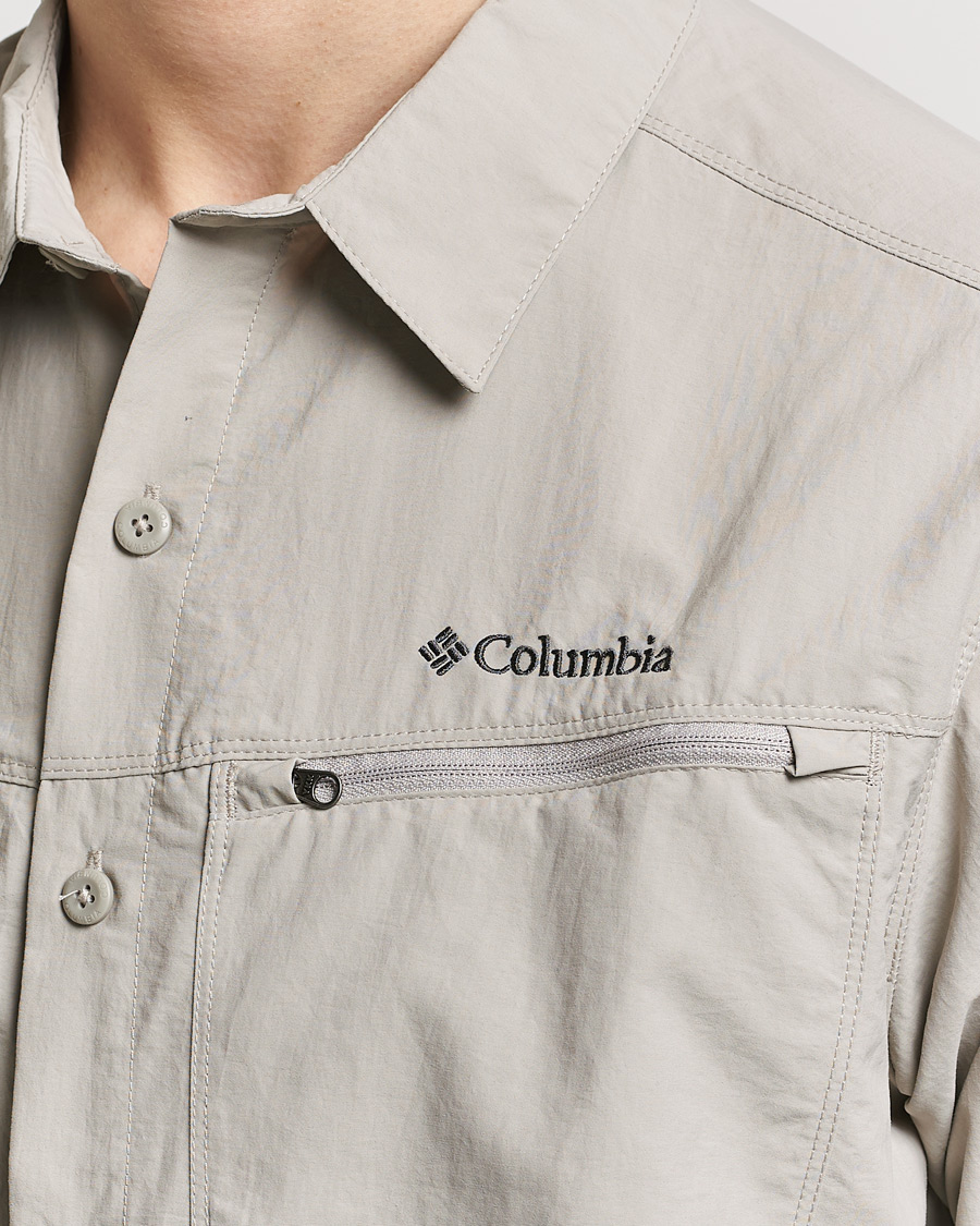 Heren | Overhemden | Columbia | Mountaindale Short Sleeve Outdoor Shirt Flint Grey
