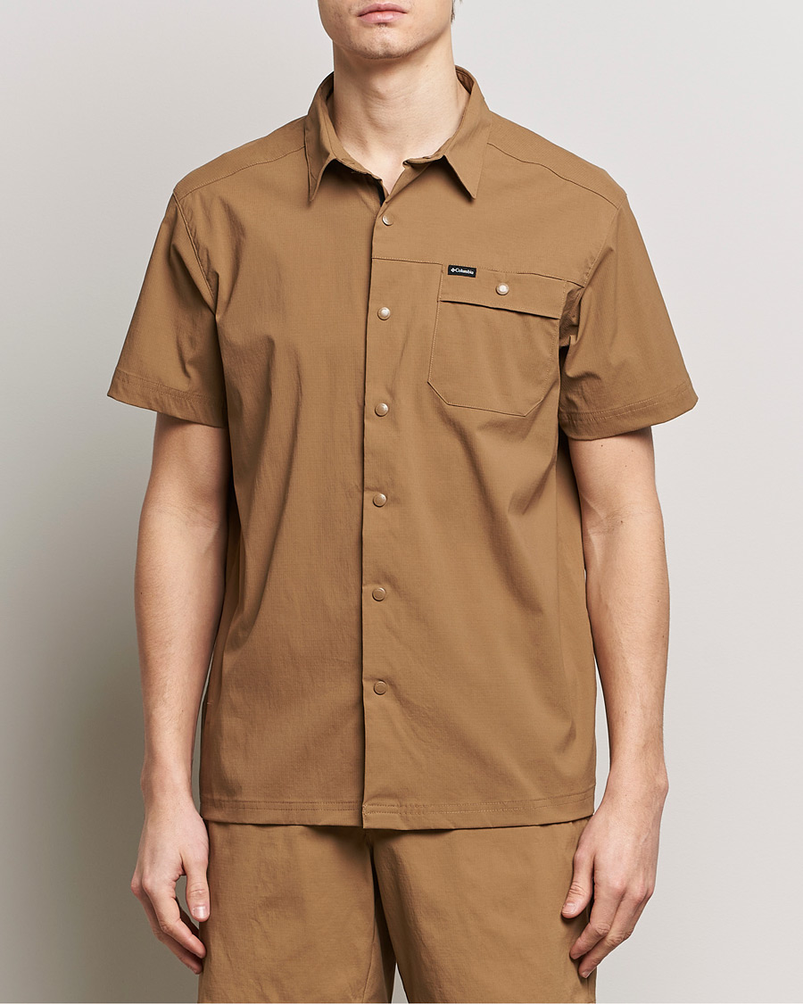 Heren | Overhemden met korte mouwen | Columbia | Landroamer Ripstop Short Sleeve Shirt Delta