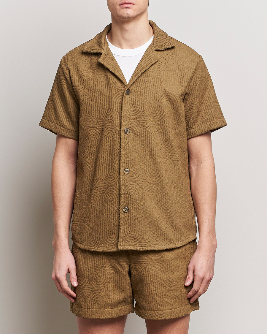 Heren | Overhemden met korte mouwen | OAS | Terry Cuba Short Sleeve Shirt Zabyrinth