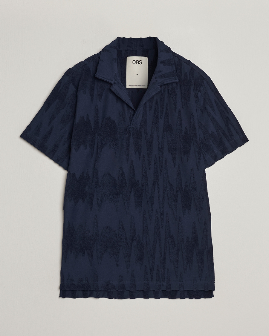Heren | Polo's | OAS | Short Sleeve Terry Polo Glitch