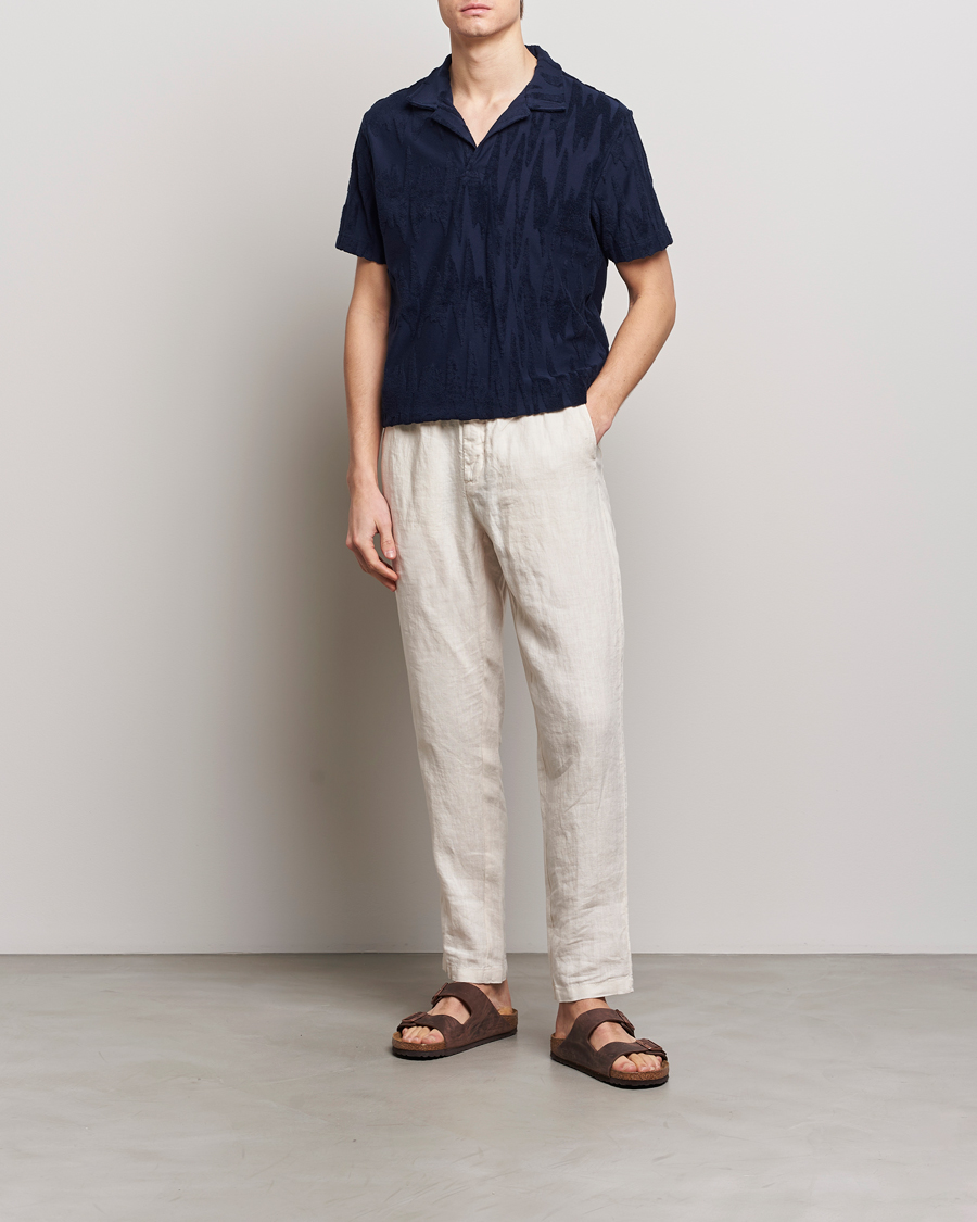 Heren | Polo's | OAS | Short Sleeve Terry Polo Glitch