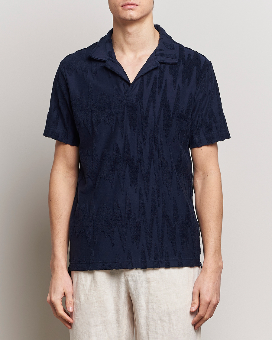 Heren |  | OAS | Short Sleeve Terry Polo Glitch