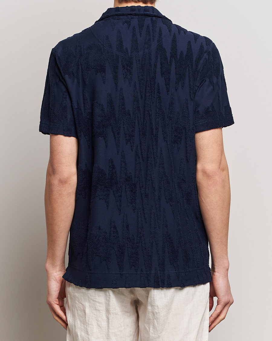 Heren | Polo's | OAS | Short Sleeve Terry Polo Glitch