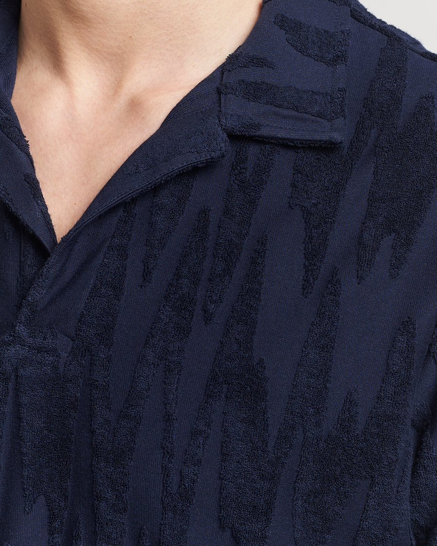 Heren | Polo's | OAS | Short Sleeve Terry Polo Glitch