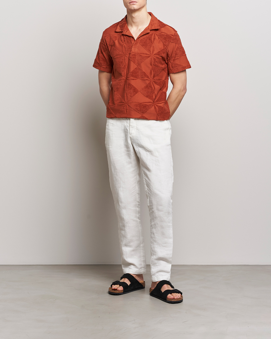 Heren | Polo's | OAS | Short Sleeve Terry Polo Plateau