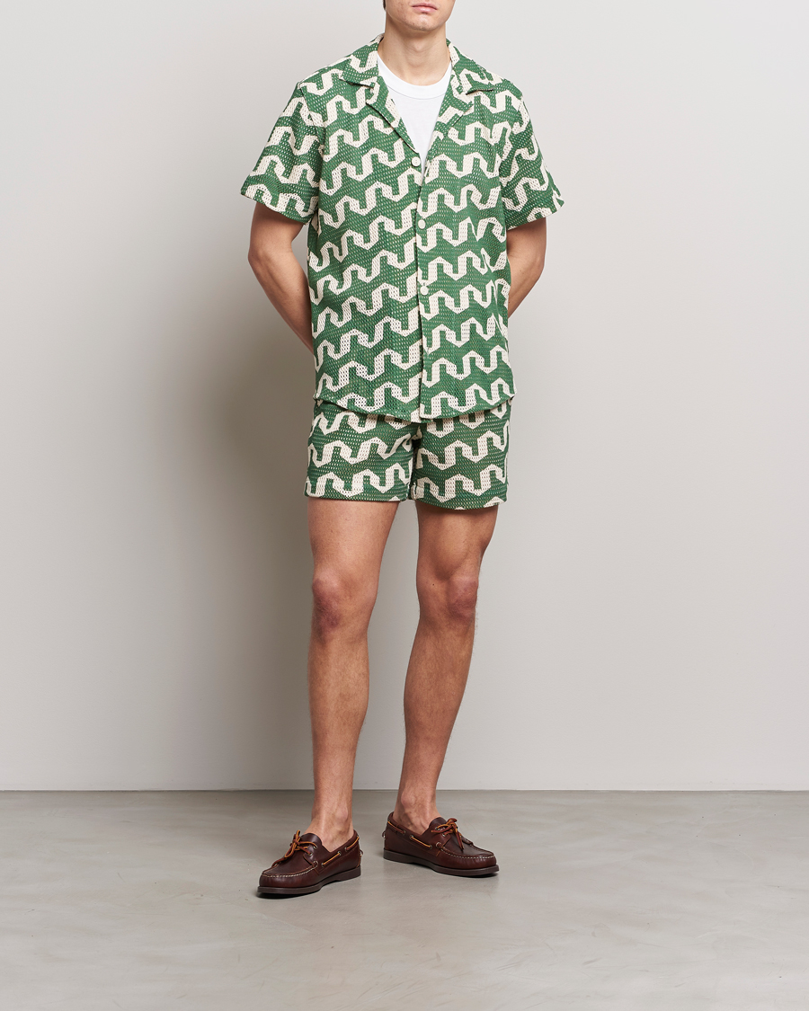 Heren | Korte broek | OAS | Cotton Net Shorts Atlas