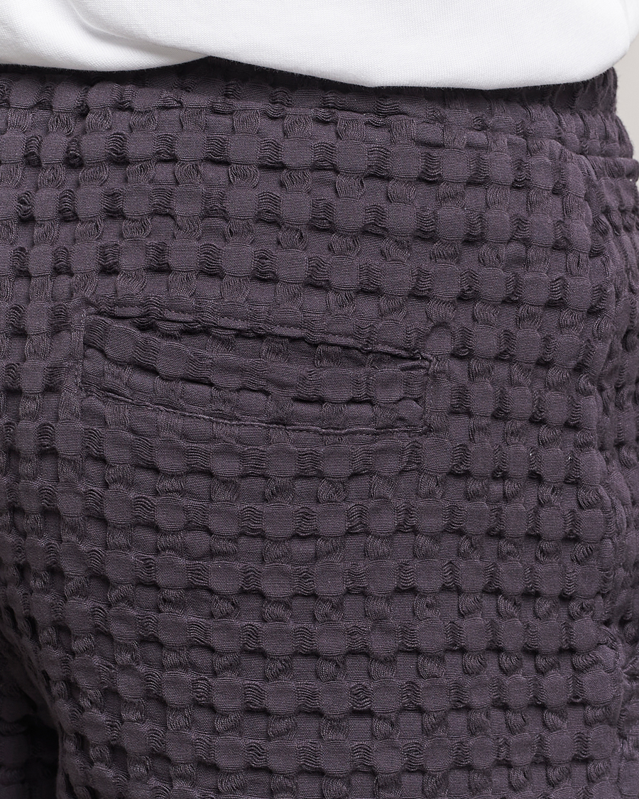 Heren | Korte broek | OAS | Porto Waffle Shorts Nearly Black