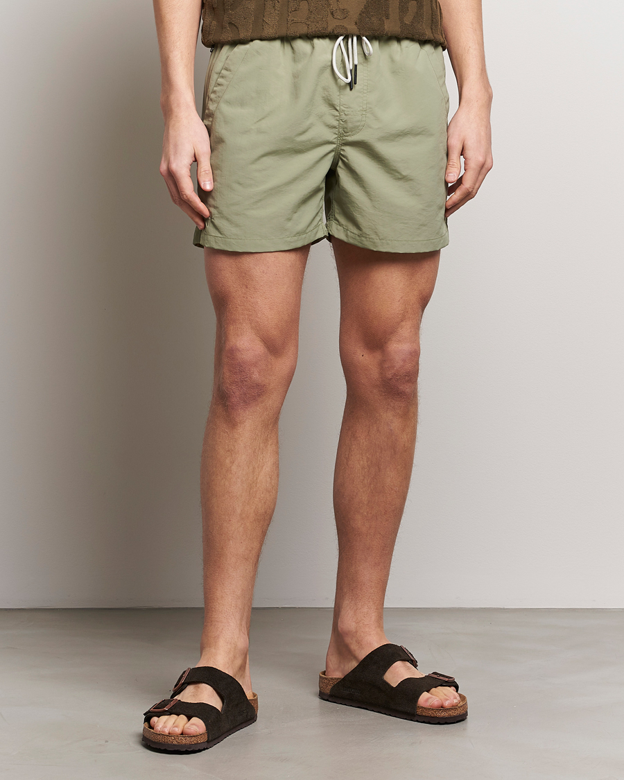 Heren | Zwembroek | OAS | Plain Swimshorts Green