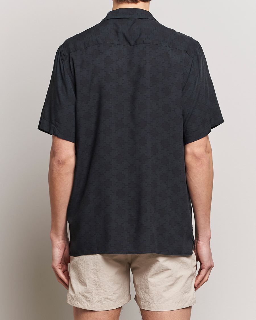 Heren | Overhemden | OAS | Viscose Resort Short Sleeve Shirt San Sebastian