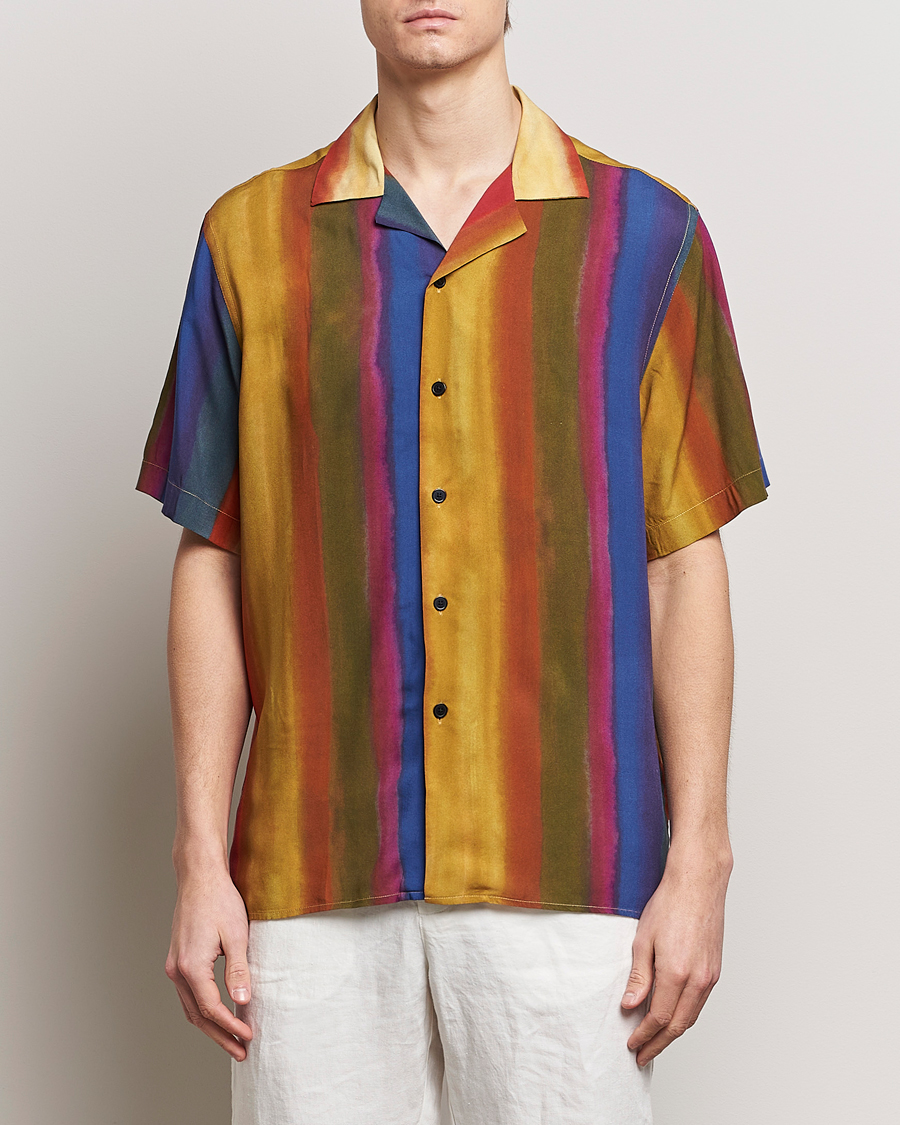 Heren |  | OAS | Viscose Resort Short Sleeve Shirt Terrane